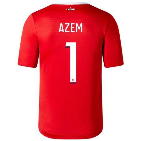 Kandiny Niño Camiseta Floriane Azem #1 Rojo 1ª Equipación 2023/24 La Camisa Chile