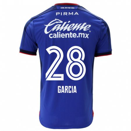 Kandiny Niño Camiseta Ana Garcia #28 Azul 1ª Equipación 2023/24 La Camisa Chile