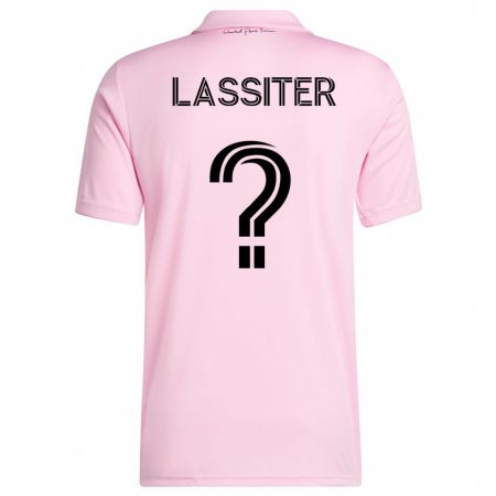 Kandiny Niño Camiseta Ariel Lassiter #0 Rosa 1ª Equipación 2023/24 La Camisa Chile