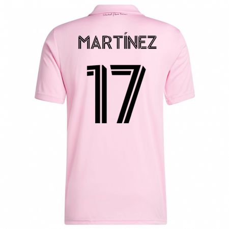 Kandiny Niño Camiseta Josef Martínez #17 Rosa 1ª Equipación 2023/24 La Camisa Chile
