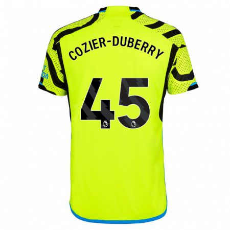 Kandiny Niño Camiseta Amario Cozier-Duberry #45 Amarillo 2ª Equipación 2023/24 La Camisa Chile
