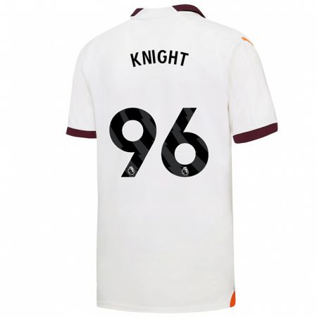 Kandiny Niño Camiseta Ben Knight #96 Blanco 2ª Equipación 2023/24 La Camisa Chile