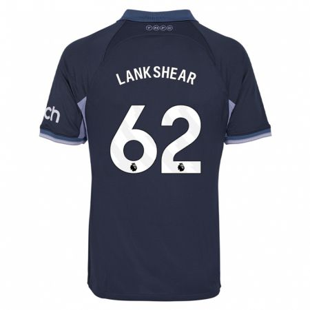 Kandiny Niño Camiseta Will Lankshear #62 Azul Oscuro 2ª Equipación 2023/24 La Camisa Chile