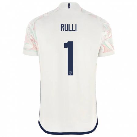 Kandiny Niño Camiseta Gerónimo Rulli #1 Blanco 2ª Equipación 2023/24 La Camisa Chile
