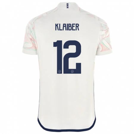 Kandiny Niño Camiseta Sean Klaiber #12 Blanco 2ª Equipación 2023/24 La Camisa Chile