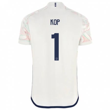 Kandiny Niño Camiseta Lize Kop #1 Blanco 2ª Equipación 2023/24 La Camisa Chile