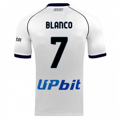 Kandiny Niño Camiseta Gimena Blanco #7 Blanco 2ª Equipación 2023/24 La Camisa Chile