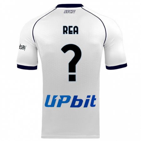 Kandiny Niño Camiseta Roberto Rea #0 Blanco 2ª Equipación 2023/24 La Camisa Chile
