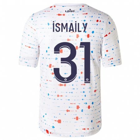 Kandiny Niño Camiseta Ismaily #31 Blanco 2ª Equipación 2023/24 La Camisa Chile