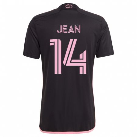 Kandiny Niño Camiseta Corentin Jean #14 Negro 2ª Equipación 2023/24 La Camisa Chile