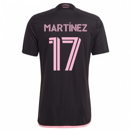 Kandiny Niño Camiseta Josef Martínez #17 Negro 2ª Equipación 2023/24 La Camisa Chile