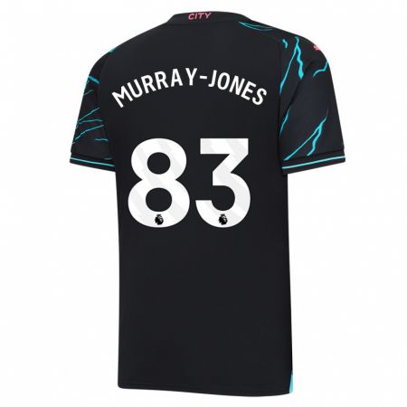 Kandiny Niño Camiseta George Murray-Jones #83 Azul Oscuro Equipación Tercera 2023/24 La Camisa Chile