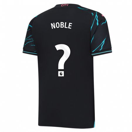 Kandiny Niño Camiseta Kian Noble #0 Azul Oscuro Equipación Tercera 2023/24 La Camisa Chile