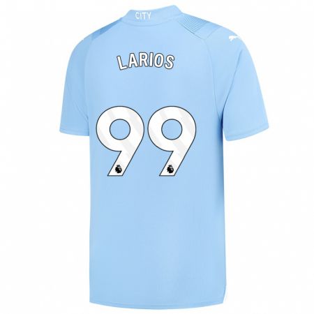 Kandiny Hombre Camiseta Juan Larios #99 Azul Claro 1ª Equipación 2023/24 La Camisa Chile