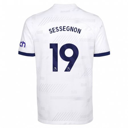 Kandiny Hombre Camiseta Ryan Sessegnon #19 Blanco 1ª Equipación 2023/24 La Camisa Chile