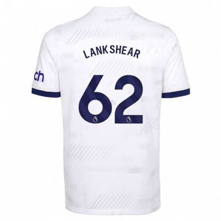 Kandiny Hombre Camiseta Will Lankshear #62 Blanco 1ª Equipación 2023/24 La Camisa Chile