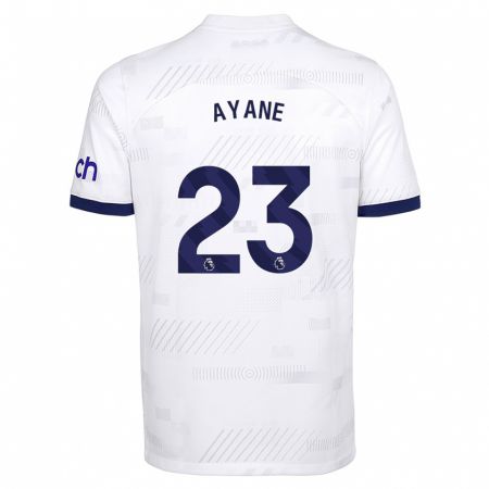 Kandiny Hombre Camiseta Rosella Ayane #23 Blanco 1ª Equipación 2023/24 La Camisa Chile