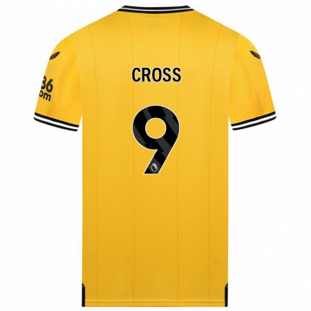 Kandiny Hombre Camiseta Jade Cross #9 Amarillo 1ª Equipación 2023/24 La Camisa Chile