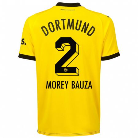 Kandiny Hombre Camiseta Mateu Morey Bauzà #2 Amarillo 1ª Equipación 2023/24 La Camisa Chile