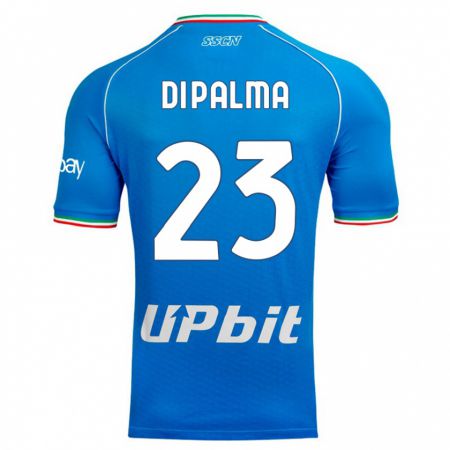 Kandiny Hombre Camiseta Manuel Di Palma #23 Cielo Azul 1ª Equipación 2023/24 La Camisa Chile