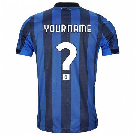 Kandiny Hombre Camiseta Su Nombre #0 Azul Negro 1ª Equipación 2023/24 La Camisa Chile