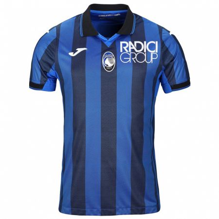 Kandiny Hombre Camiseta Marco Carnesecchi #29 Azul Negro 1ª Equipación 2023/24 La Camisa Chile