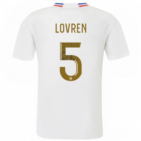 Kandiny Hombre Camiseta Dejan Lovren #5 Blanco 1ª Equipación 2023/24 La Camisa Chile