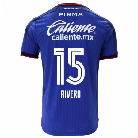 Kandiny Hombre Camiseta Ignacio Rivero #15 Azul 1ª Equipación 2023/24 La Camisa Chile