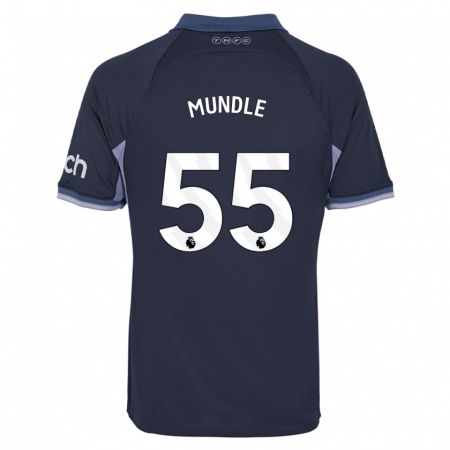 Kandiny Hombre Camiseta Romaine Mundle #55 Azul Oscuro 2ª Equipación 2023/24 La Camisa Chile