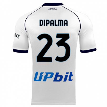 Kandiny Hombre Camiseta Manuel Di Palma #23 Blanco 2ª Equipación 2023/24 La Camisa Chile
