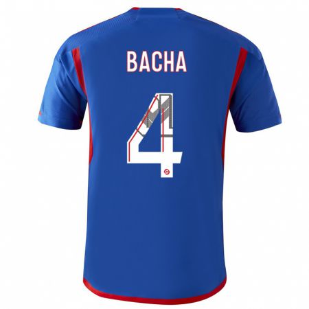 Kandiny Hombre Camiseta Selma Bacha #4 Azul Rojo 2ª Equipación 2023/24 La Camisa Chile