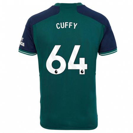 Kandiny Hombre Camiseta Brooke Norton Cuffy #64 Verde Equipación Tercera 2023/24 La Camisa Chile