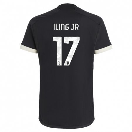Kandiny Hombre Camiseta Samuel Iling Junior #17 Negro Equipación Tercera 2023/24 La Camisa Chile