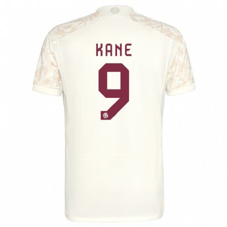 Kandiny Mujer Camiseta Harry Kane #9 Blanquecino Equipación Tercera 2023/24 La Camisa Chile
