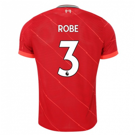 Niño Fútbol Camiseta Leighanne Robe #3 Rojo 1ª Equipación 2021/22 Camisa Chile
