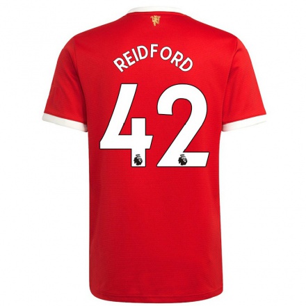 Niño Fútbol Camiseta Izzy Reidford #42 Rojo 1ª Equipación 2021/22 Camisa Chile