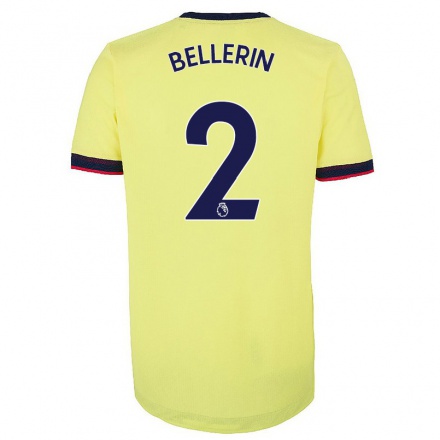 Niño Fútbol Camiseta Hector Bellerin #2 Rojo Blanco 1ª Equipación 2021/22 Camisa Chile