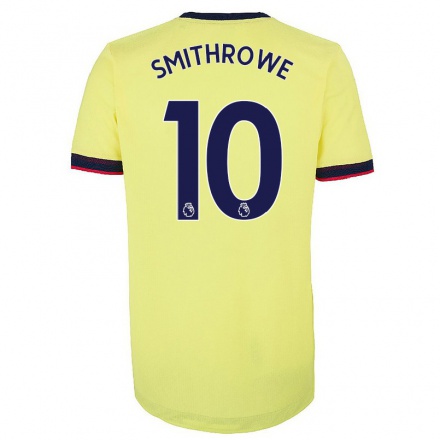 Niño Fútbol Camiseta Emile Smith Rowe #10 Rojo Blanco 1ª Equipación 2021/22 Camisa Chile