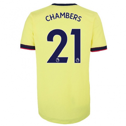 Niño Fútbol Camiseta Calum Chambers #21 Rojo Blanco 1ª Equipación 2021/22 Camisa Chile