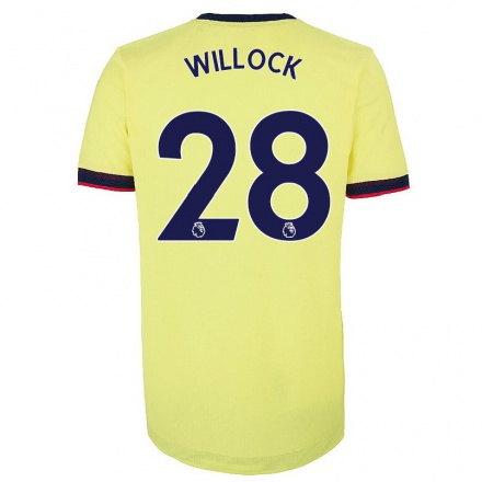 Niño Fútbol Camiseta Joe Willock #28 Rojo Blanco 1ª Equipación 2021/22 Camisa Chile