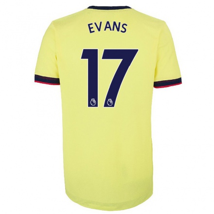 Niño Fútbol Camiseta Lisa Evans #17 Rojo Blanco 1ª Equipación 2021/22 Camisa Chile