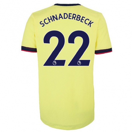 Niño Fútbol Camiseta Viktoria Schnaderbeck #22 Rojo Blanco 1ª Equipación 2021/22 Camisa Chile