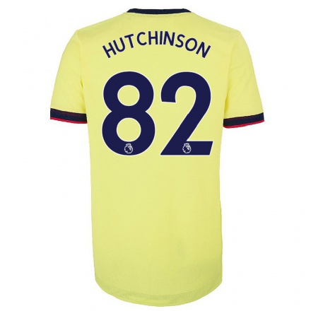 Niño Fútbol Camiseta Omari Hutchinson #82 Rojo Blanco 1ª Equipación 2021/22 Camisa Chile