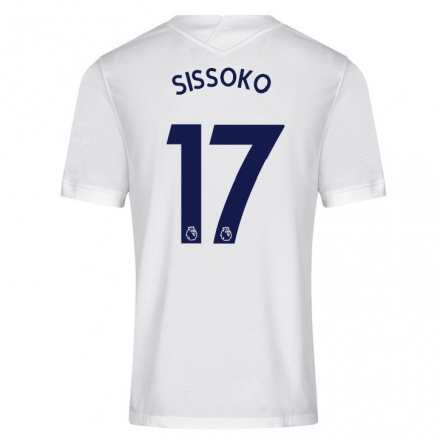 Niño Fútbol Camiseta Moussa Sissoko #17 Blanco 1ª Equipación 2021/22 Camisa Chile