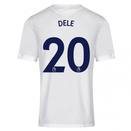 Niño Fútbol Camiseta Dele Alli #20 Blanco 1ª Equipación 2021/22 Camisa Chile