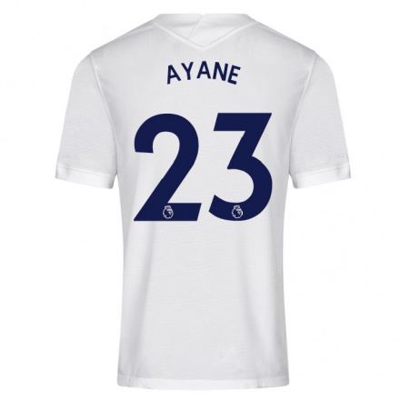 Niño Fútbol Camiseta Rosella Ayane #23 Blanco 1ª Equipación 2021/22 Camisa Chile