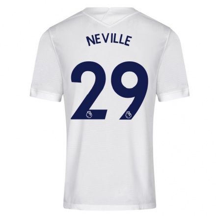 Niño Fútbol Camiseta Ashleigh Neville #29 Blanco 1ª Equipación 2021/22 Camisa Chile
