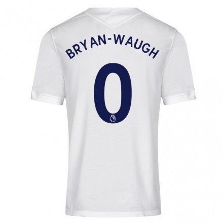 Niño Fútbol Camiseta Brandon Bryan-Waugh #0 Blanco 1ª Equipación 2021/22 Camisa Chile