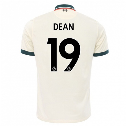 Niño Fútbol Camiseta Rianna Dean #19 Beige 2ª Equipación 2021/22 Camisa Chile