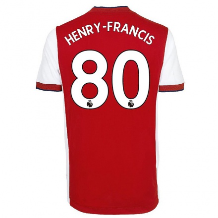 Niño Fútbol Camiseta Jack Henry-Francis #80 Amarillo 2ª Equipación 2021/22 Camisa Chile